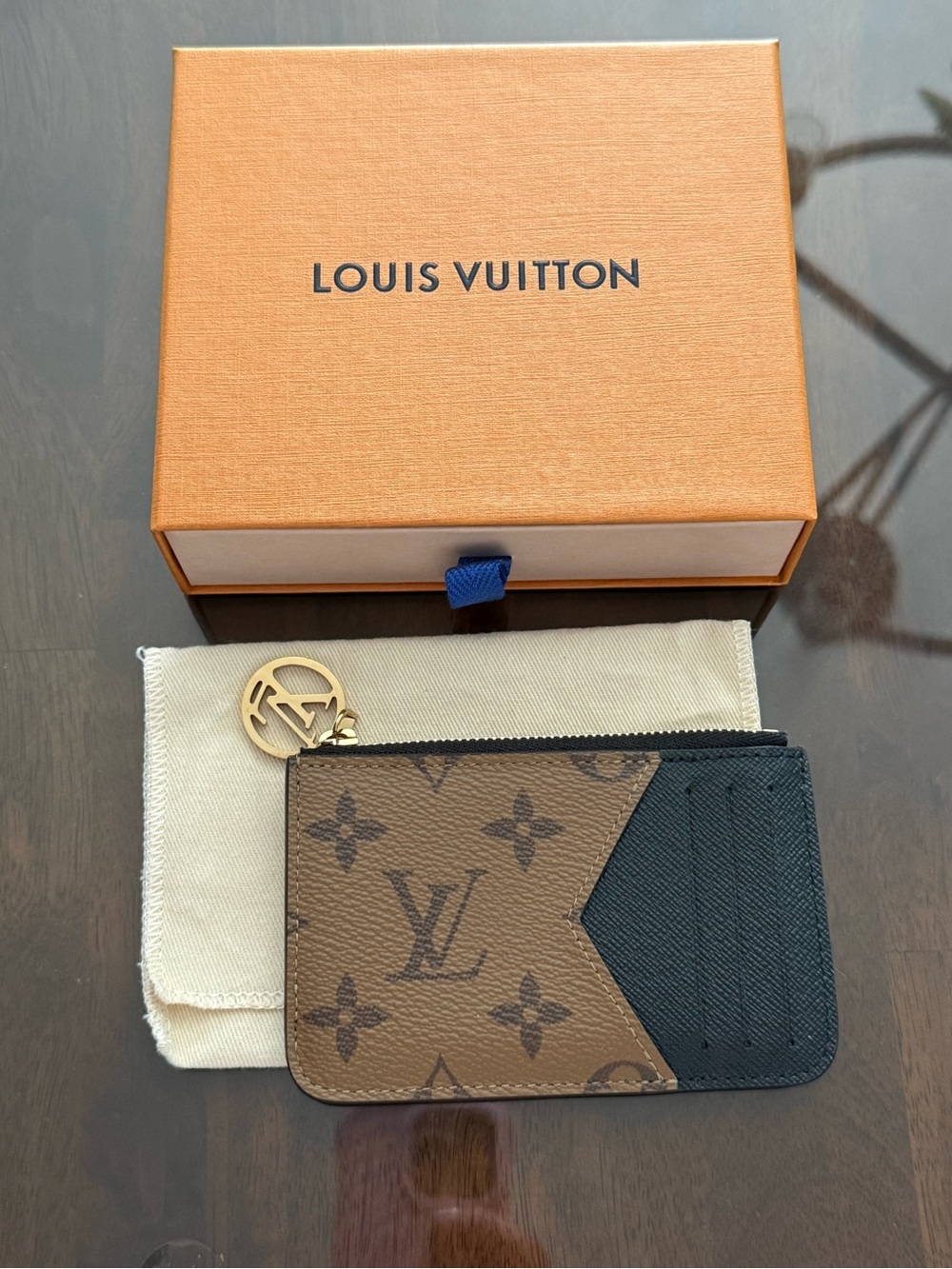 Louis Vuitton Reverse Card Holder.